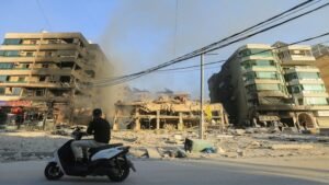 Lebanon says 21 people killed in latest Israeli strikes in country’s south