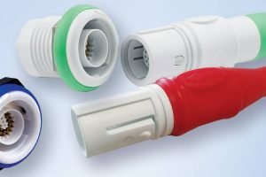28Gbit/s board-to-board connector stacks to 2mm tall