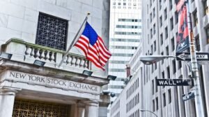 Nasdaq hits record high led by Alphabet but Dow continues underperformance