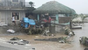 24 people die in Philippines as tropical storm triggers floods and landslides