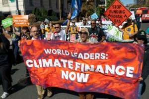 World Bank Action Day: Climate Activists Rally and March for Climate Finance and an End to Fossil Fuels