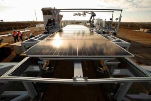 EDP Tests Construction Of Its First Solar Park With Comau Automation Technology  Robotics & Automation News