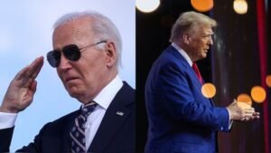 Amid swatting and bomb threats, Biden says will speak to Trump again during transition