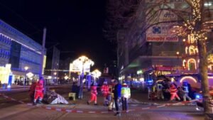 Germany: 2 killed, several injured as car rams into crowd at Christmas market, police call it ‘terror attack’