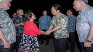 Taiwan’s Lai kicks off visit to US territory Guam drawing ire from China