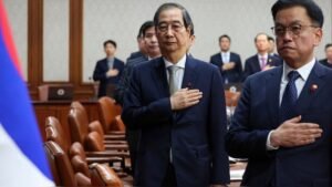 South Korea’s acting President Han Duck-soo faces impeachment vote after Yoon’s suspension
