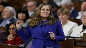 Canada’s Finance Minister Chrystia Freeland quits, attacks PM Trudeau’s ‘political gimmicks’