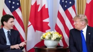 Trump says discussed fentanyl, trade with Trudeau, accuses Canadian PM of using tariffs dispute to ‘stay in power’