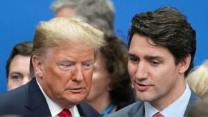 ‘We’ll charge same thing:’ Trump drops 250% tariff threat on Canadian lumber, dairy