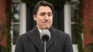 WATCH: Trudeau breaks down in press conference amid face-off with Trump