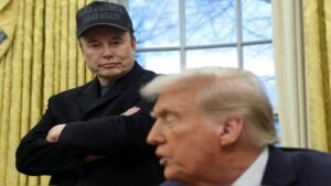 ‘They’re harming a great American company’: Trump says violence against Tesla is ‘domestic terrorism’