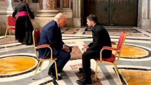 Trump pushes for peace deal after talks with Zelenskyy, urges Putin to ‘stop shooting’ in Ukraine
