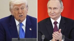 ‘What the hell…’: Trump says he is ‘not happy’ with Putin after largest Russian attack on Ukraine